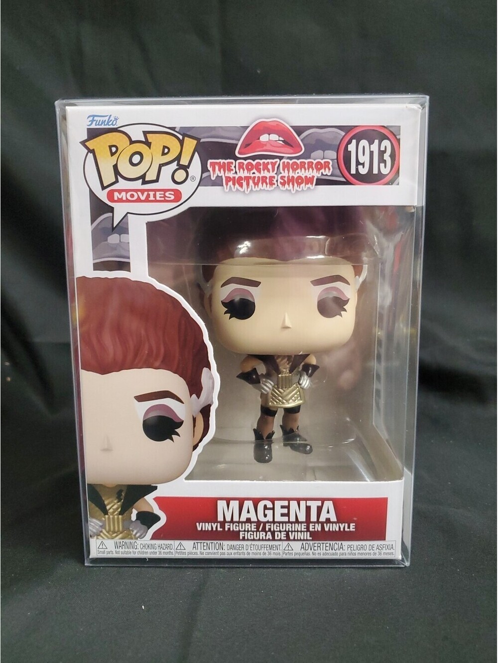 Funko Pop! Movies Vinyl: Magenta #1913 With Protector The Rocky Horror Show NEW